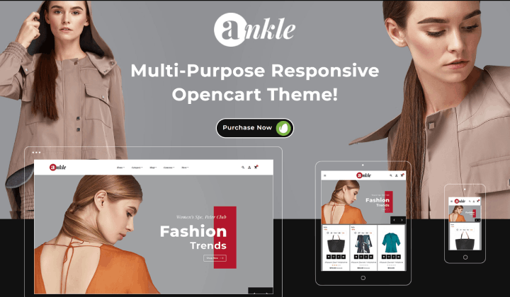 9 butikowe motywy i szablony WordPress do użycia 9 ankle