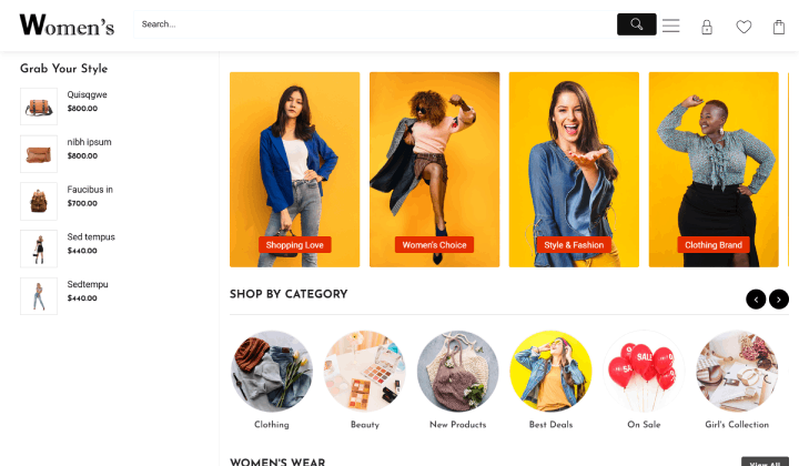 9 Butikowe motywy i szablony WordPress do użycia 2 M Shop 1