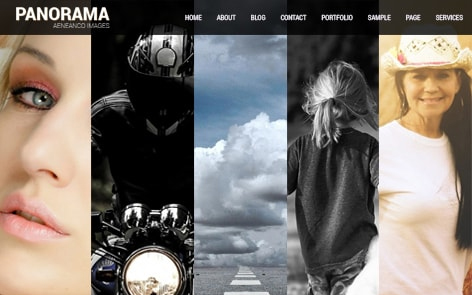Motyw portfolio WordPress