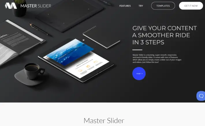 6+最佳WordPress旋轉木製和滑塊插件2025 6 master slider 5347