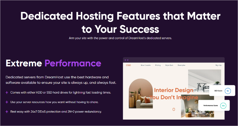 Dreamhost -dediced -anhosting - ISITWP - Detector de temas de WordPress gratis dreamhost dedicated hosting
