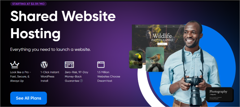 Dreamhost -shosting - ISITWP - Detector de temas de WordPress gratis dreamhost shared hosting