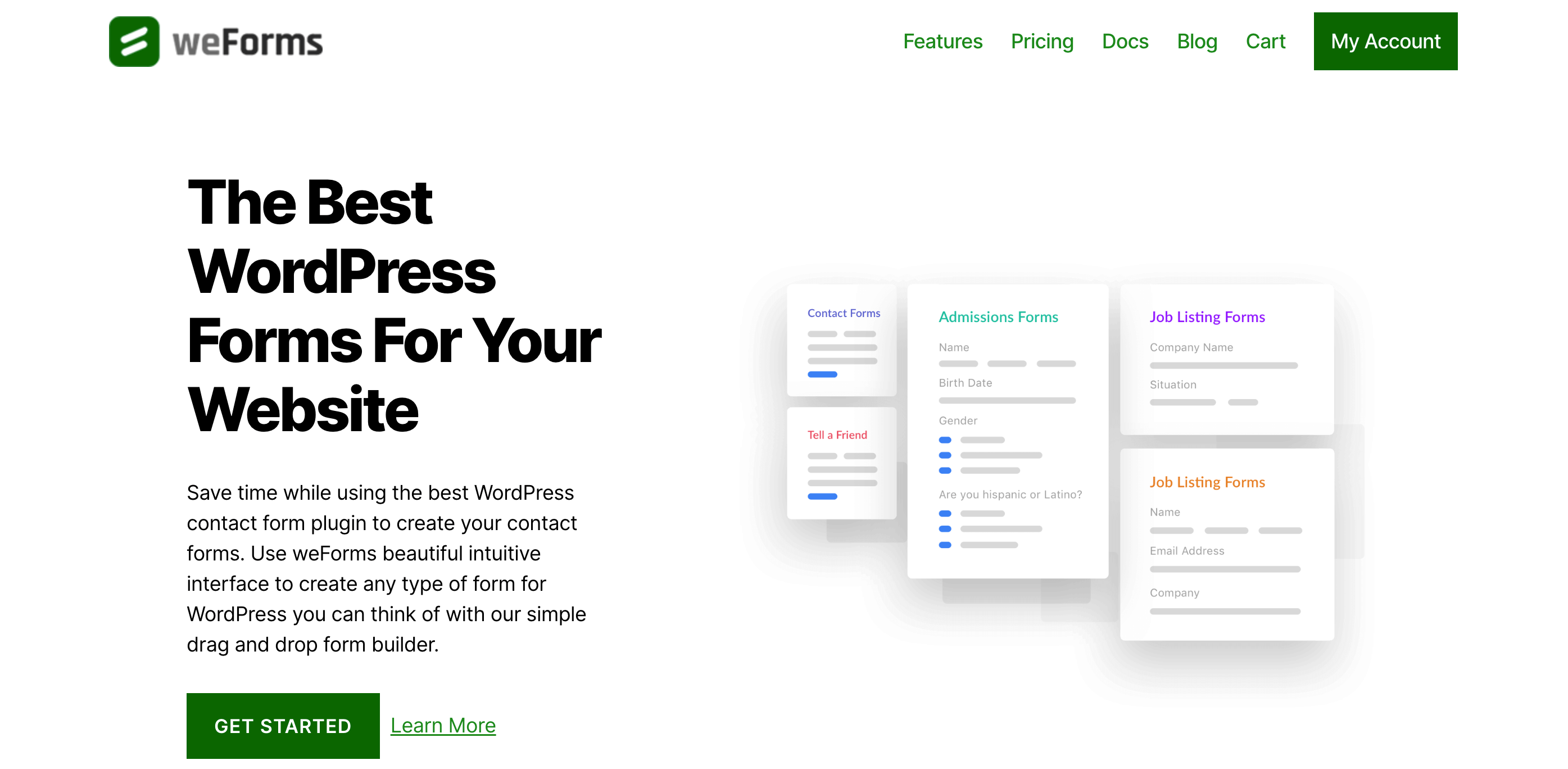 Ini adalah tangkapan layar dari beranda situs web Worms