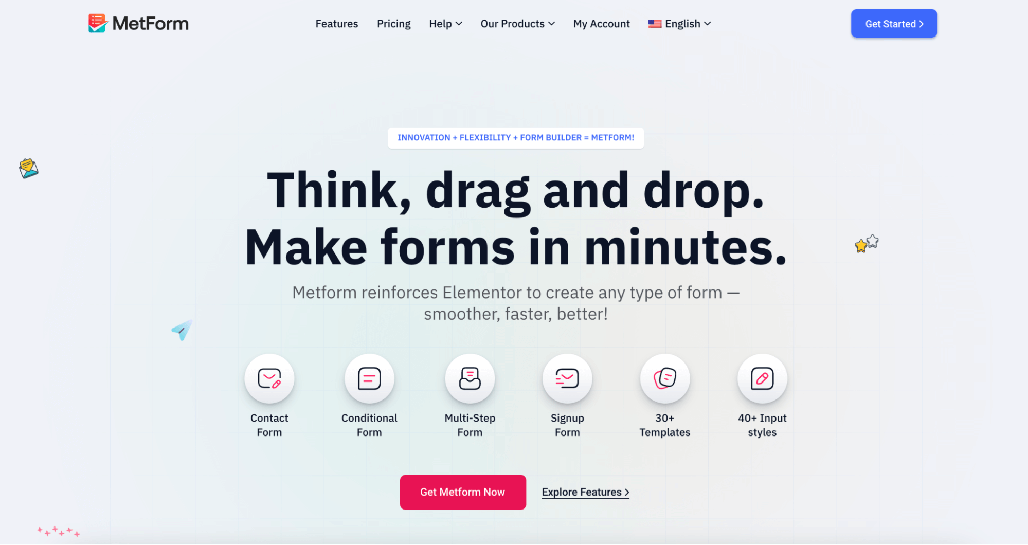Ini adalah tangkapan layar dari plugin MetFrom
