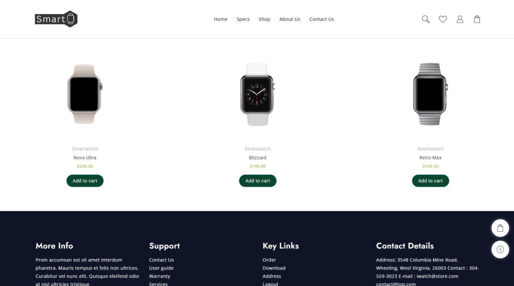 如何使用Elementor 28创建自定义WooCommerce产品页面 Elemento Products Preview