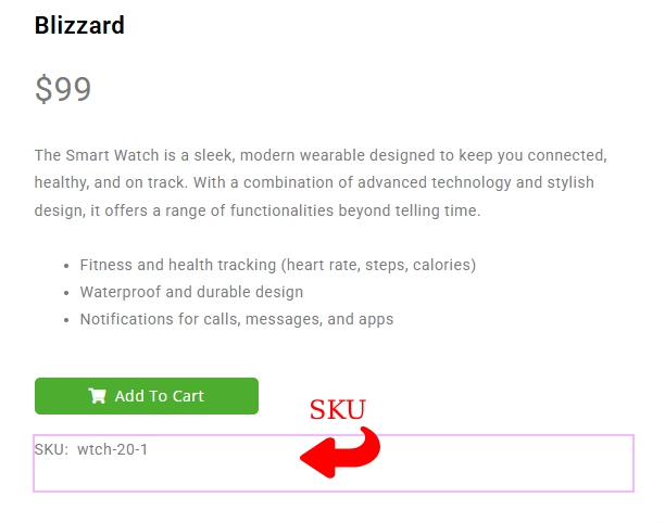 如何使用Elementor 17创建自定义WooCommerce产品页面 SKU ID