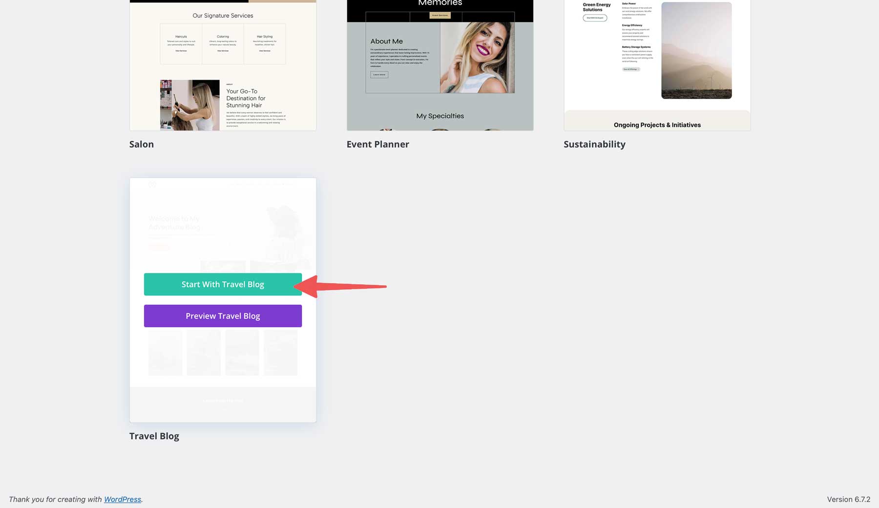 Construya un sitio web rápidamente