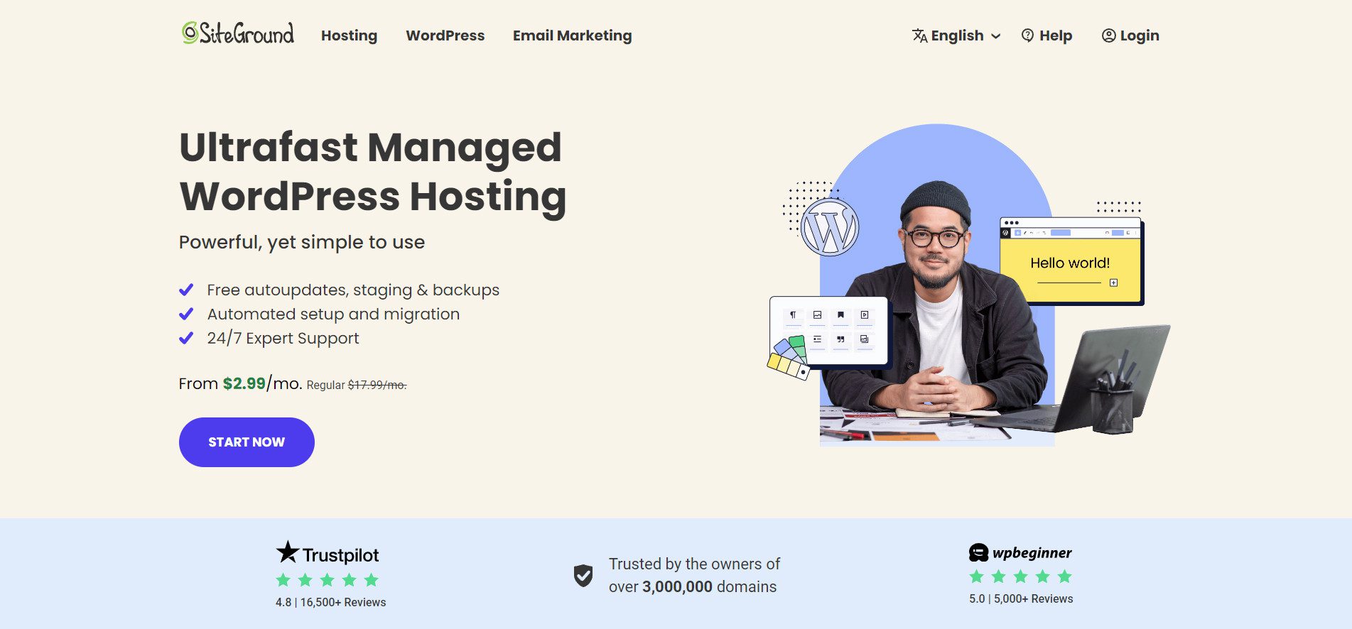 Sitioground WordPress Hosting