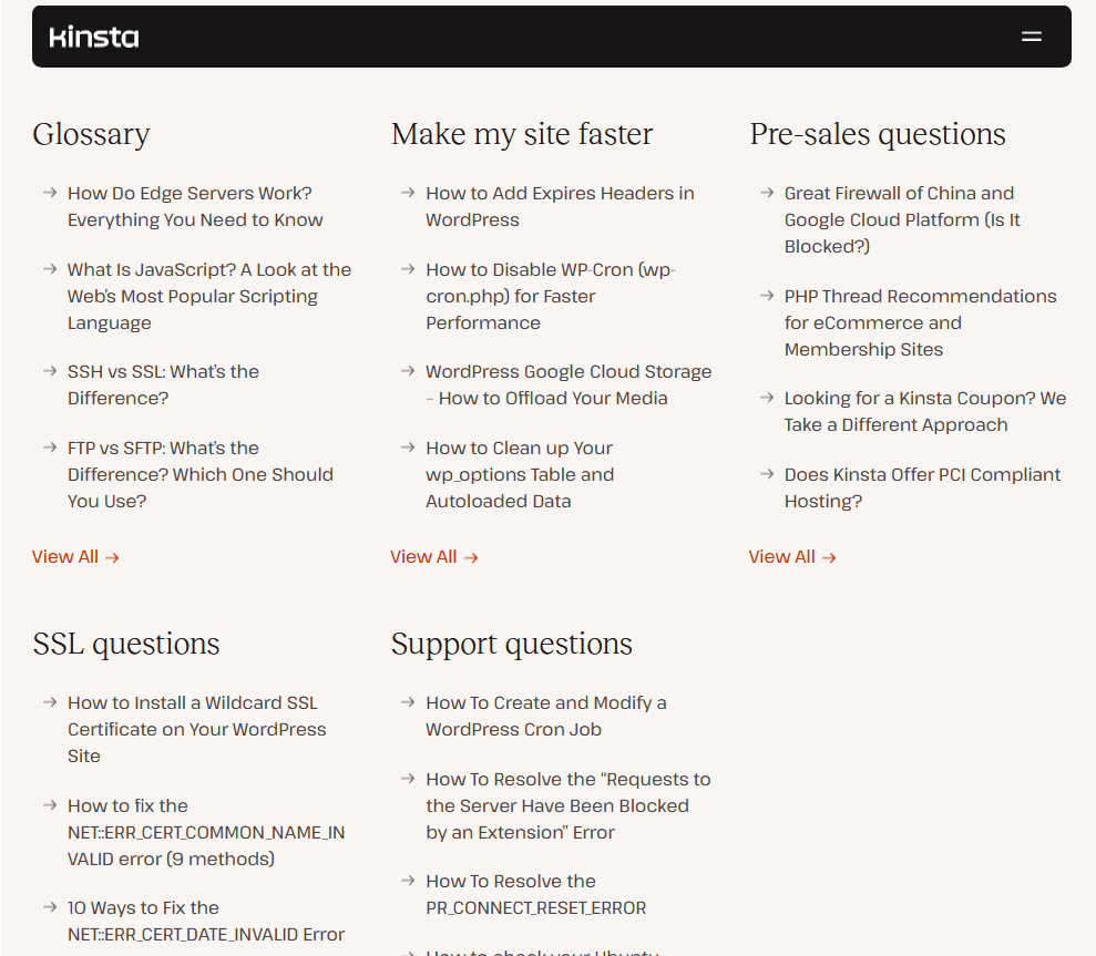 Kinsta-it-wieka-baza-herothemes Kinsta IT knowledge base example