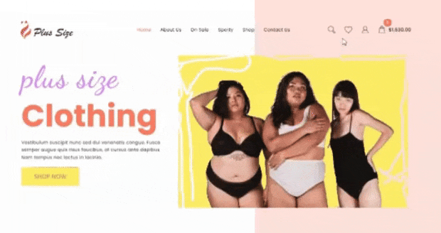 Nowy szablon witryny dla sklepu plus size (instalacja jednego kliknięcia) 7 Product Search