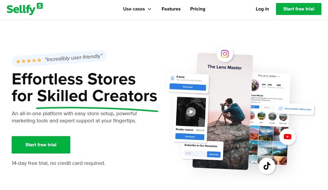 Sellfy - ทางเลือกที่ดีที่สุดของ Gumroad