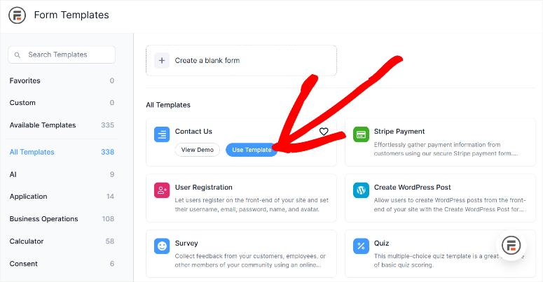Templates -Formsable -Templates - ISITWP - Detektor Tema WordPress Gratis formidable forms templates