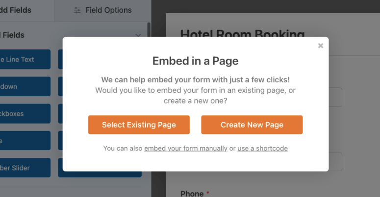 Embed -WPFORMS - ISITWP - Detektor Tema WordPress Gratis Embed WPForms
