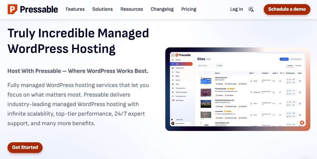 Pressyble Web Hosting