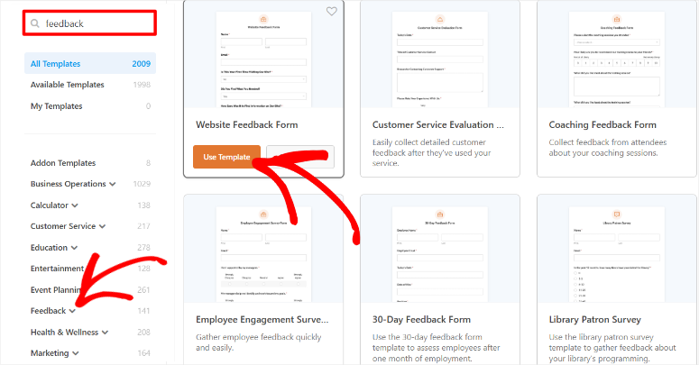 피드백 - 형태 - 템플릿 - ISITWP- 무료 WordPress 테마 검출기 feedback form templates