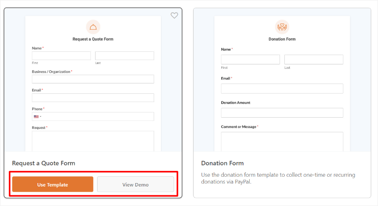 wpforms-see-demo-use-template- ISITWP- 무료 WordPress 테마 검출기 wpforms see demo use template