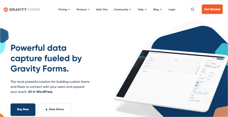 صفحة الجاذبية - HomePage - ISITWP - كاشف موضوع WordPress المجاني gravity forms homepage