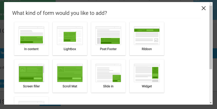 Leads Thrive Create Form - ISITWP - كاشف موضوع WordPress المجاني Thrive Leads Create Form