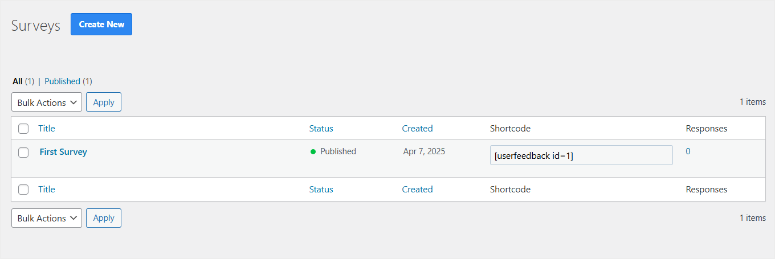 userFeedback -first -survey -ISITWP-免费WordPress主题检测器 userfeedback first survey