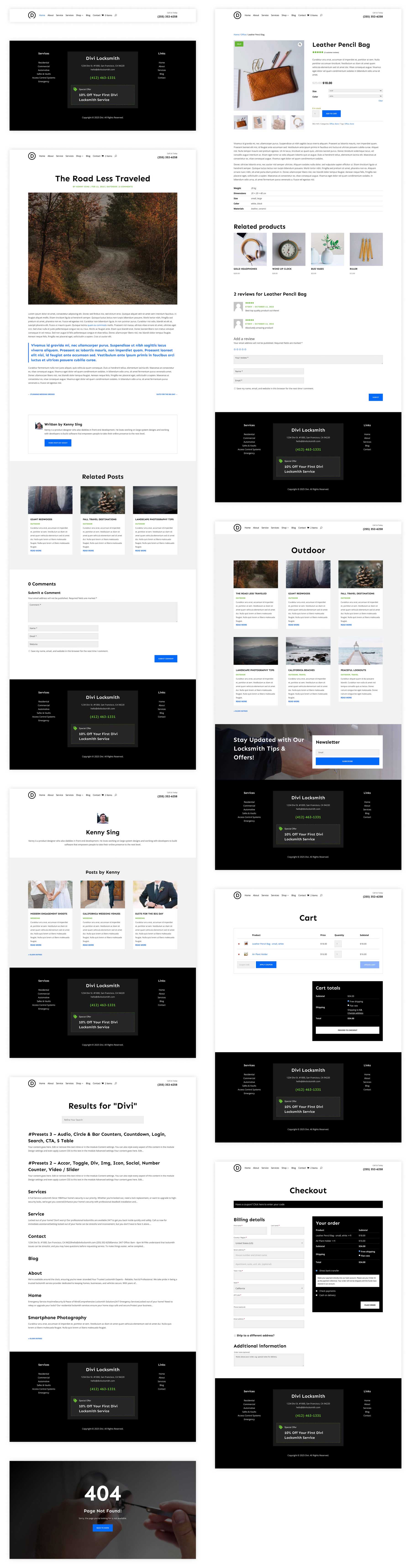diviの錠前屋スターターサイト