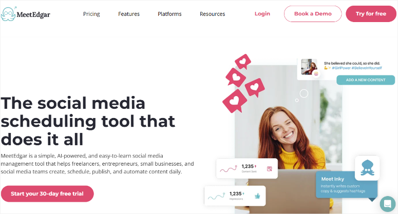 Meetedgar - ISITWP - Detector de temas de WordPress gratuito meetedgar