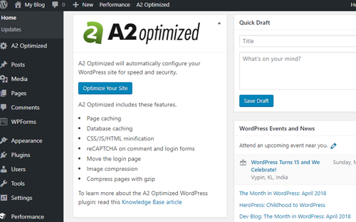 A2- 호스팅 워드 프레스 로그-ISITWP- 무료 WordPress 테마 검출기 A2 Hosting WordPress login