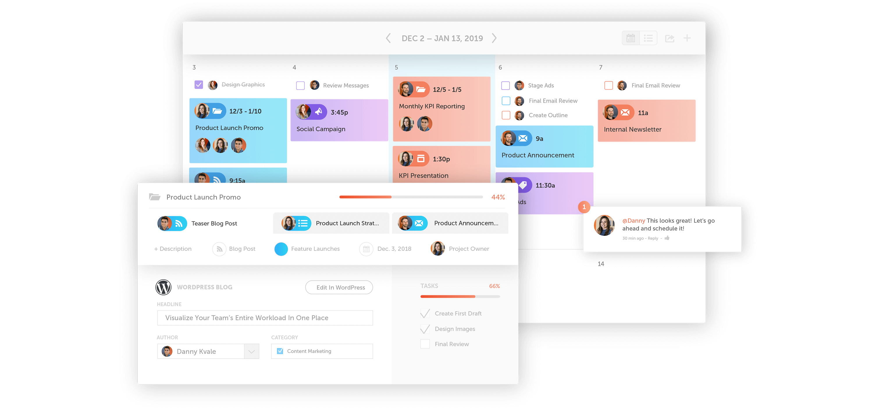 Инструмент CoSchedule.