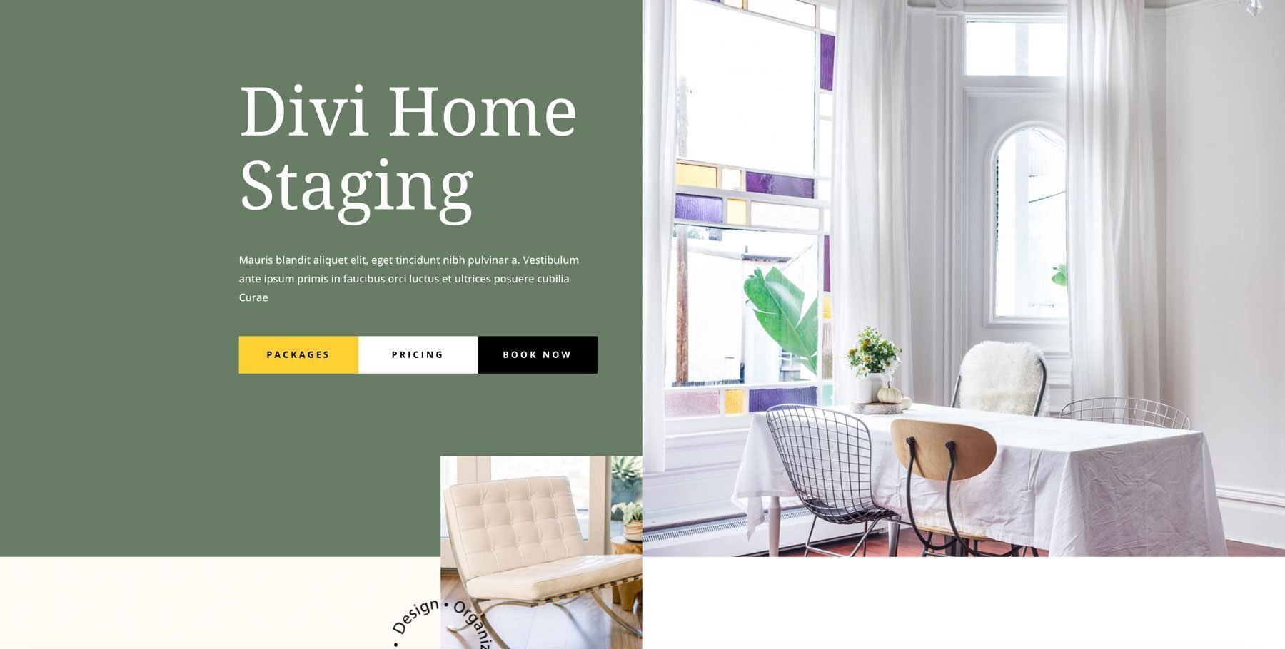 Divi 5 filas anidadas