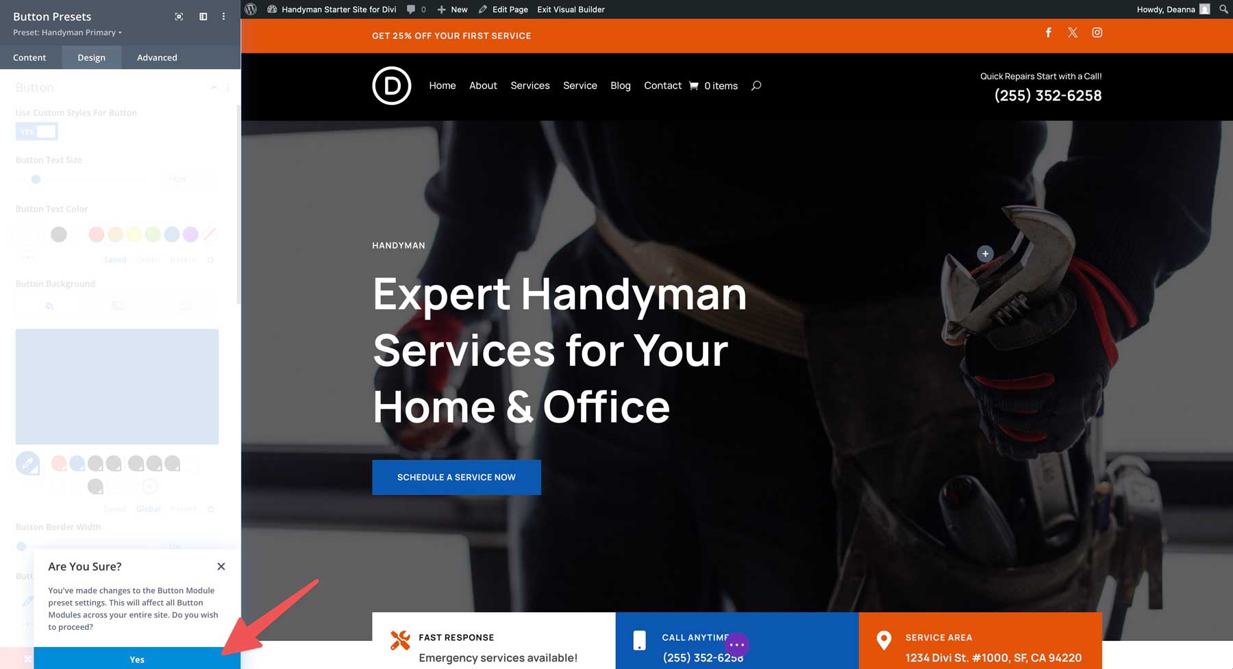 Situs starter tukang untuk Divi