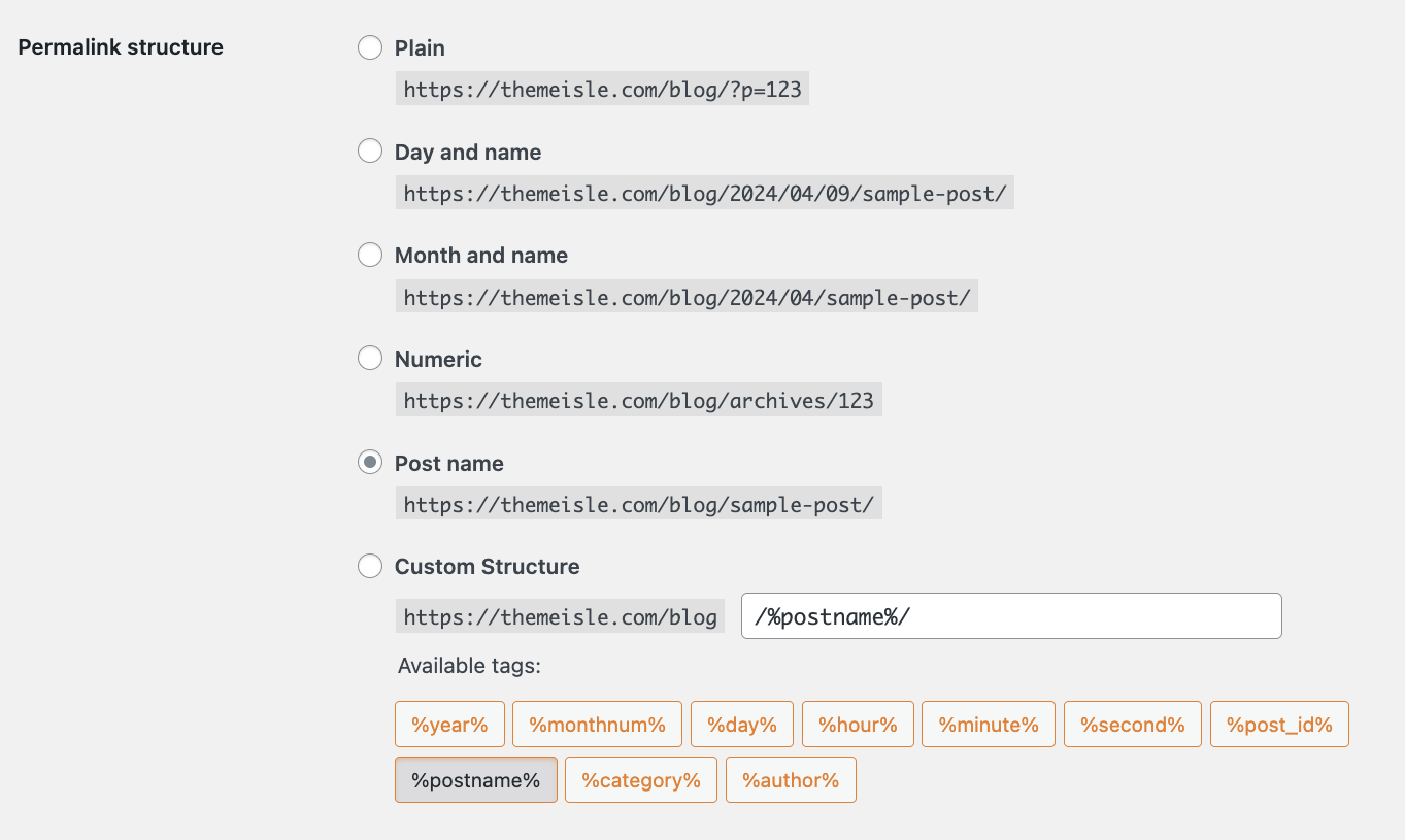 Permalinks di WordPress untuk mengatur URL Situs