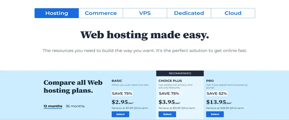 Pressable Vs Bluehost: ตัวเลือกใดที่เหมาะสำหรับเว็บไซต์ของคุณ? 4 bluehost pricing 2364