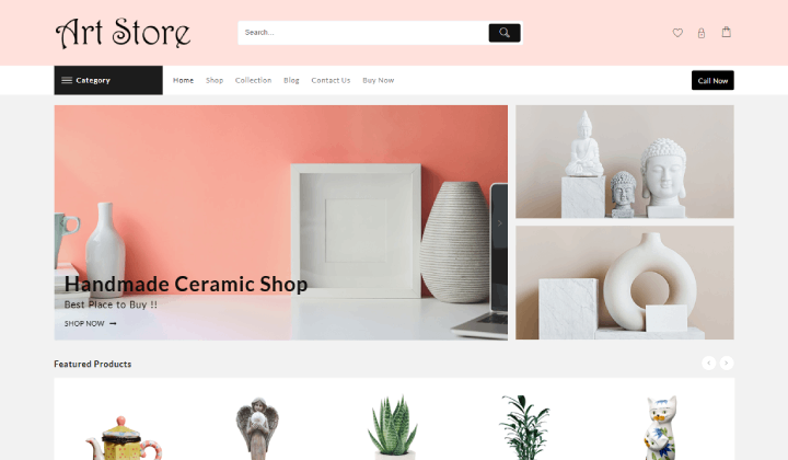 14 เทมเพลต WooCommerce ที่เรียบง่ายสำหรับร้านค้าสมัยใหม่ 12 Minimalistic woocommerce Templates