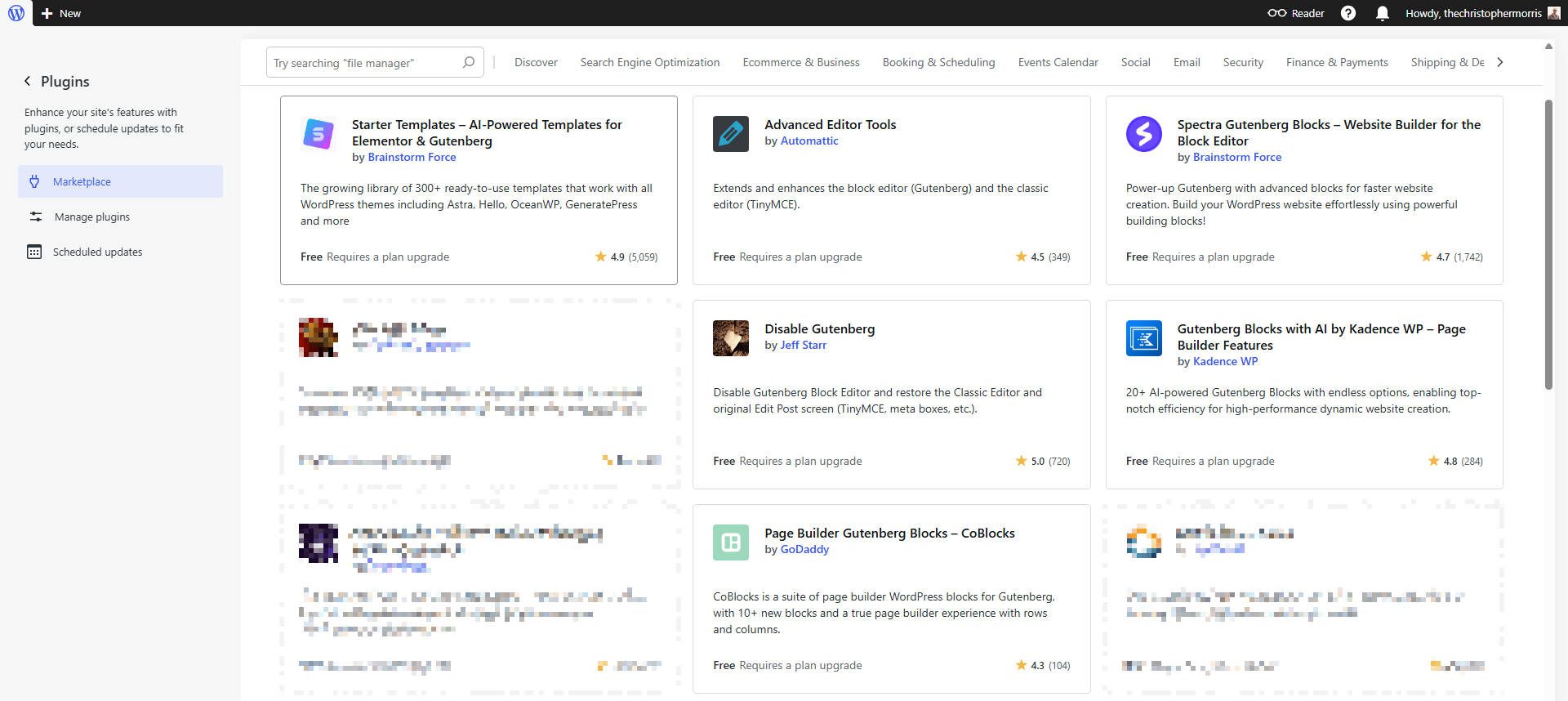 Plugins de suppléments d'éditeur de blocs
