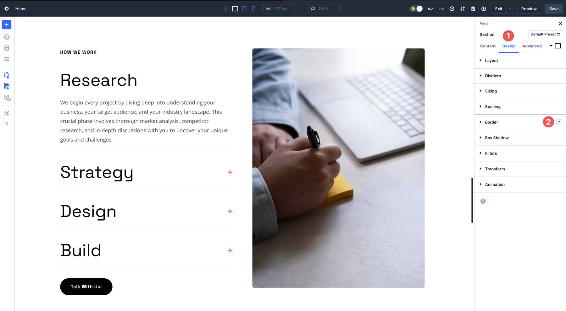 Divi 5のオプショングループプリセット