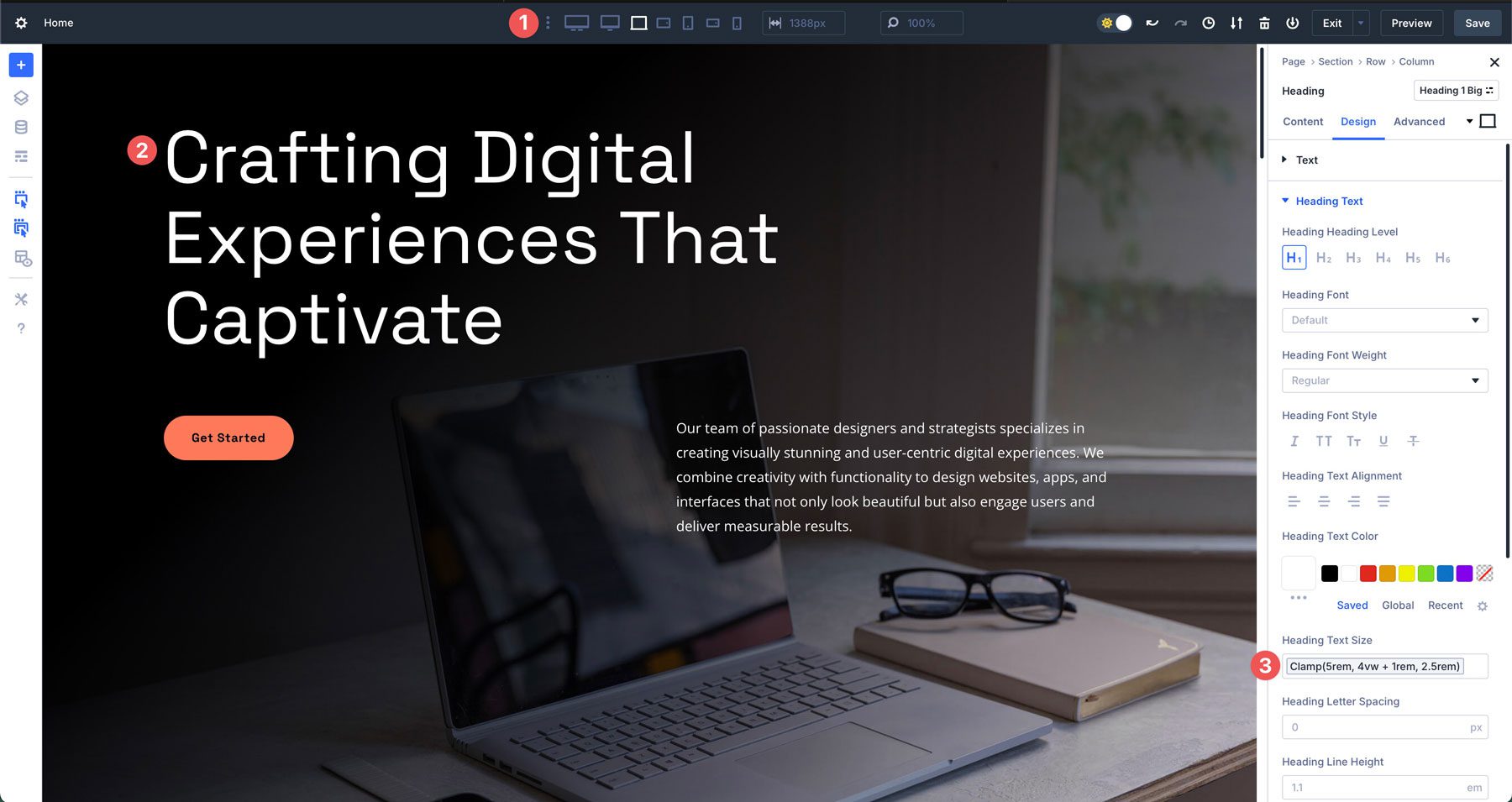 Divi 5のレスポンシブブレークポイントを使用します