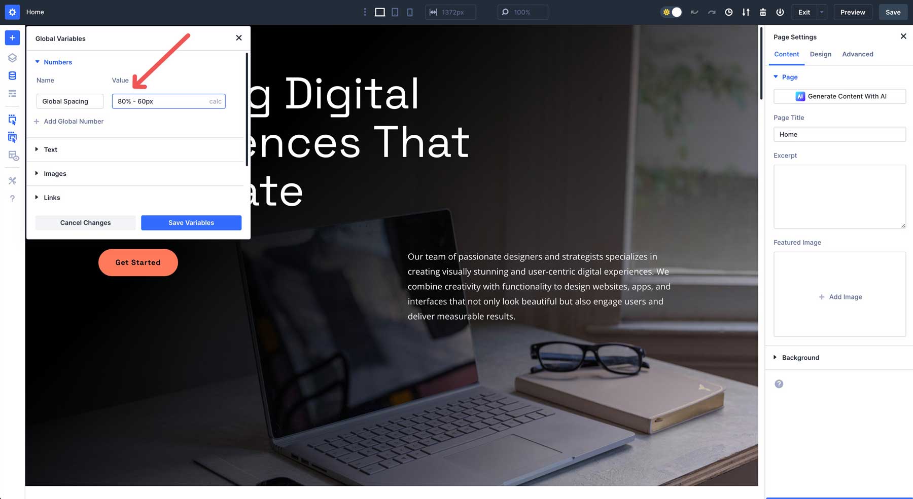 divi 5のcalc（）