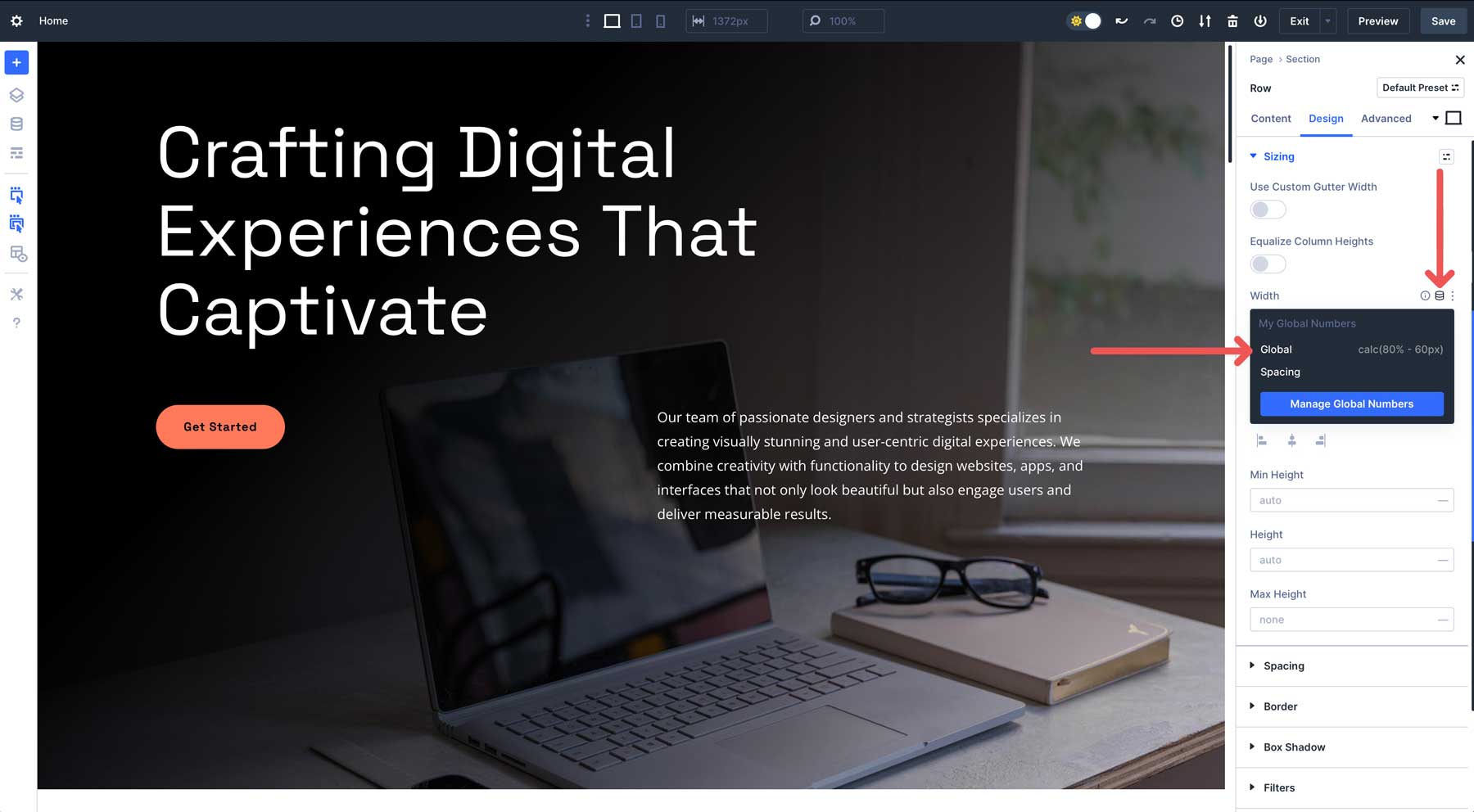 DIVI 5の設計変数