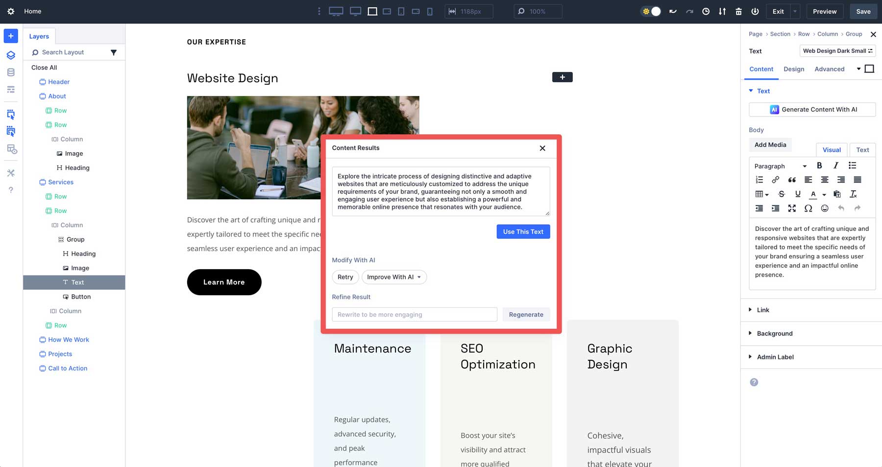 Divi 5のDivi Ai