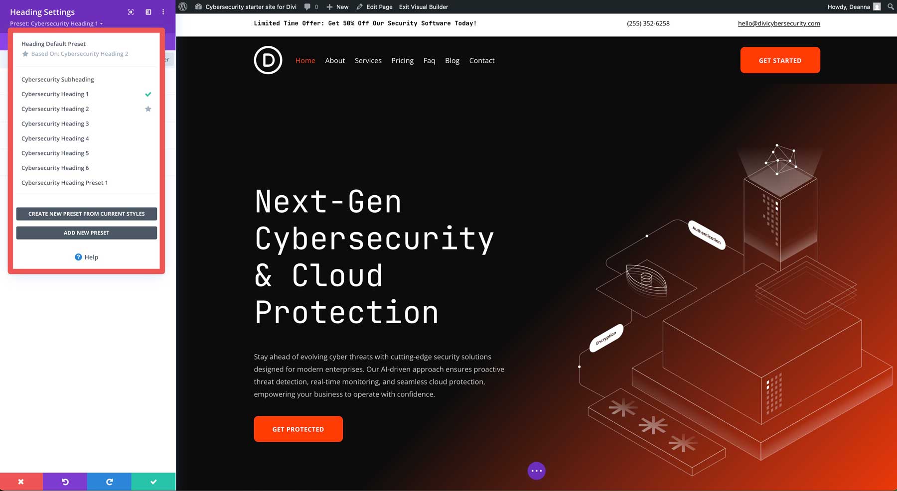 DIVIのサイバーセキュリティスターターサイト