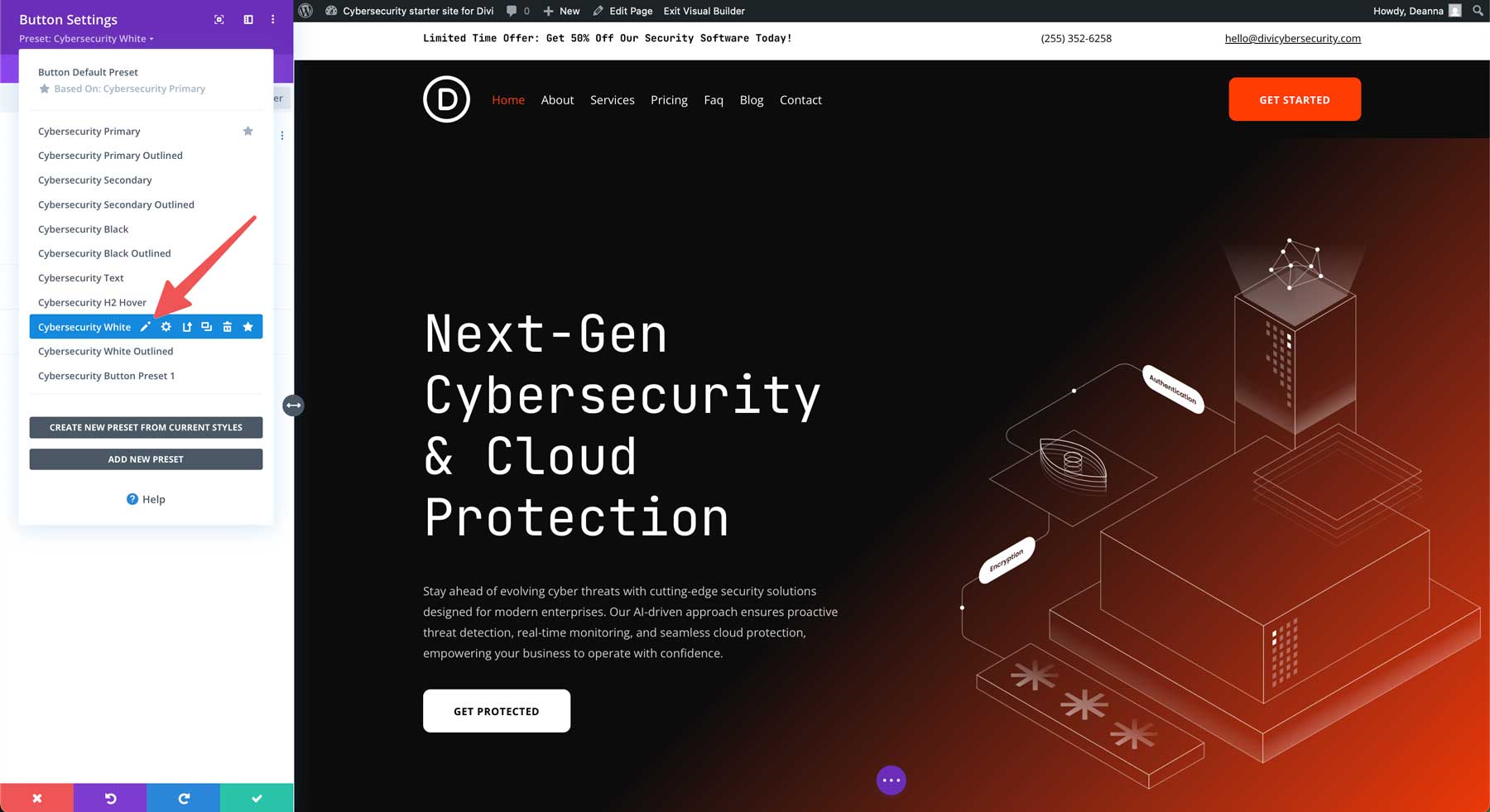 DIVIのサイバーセキュリティスターターサイト