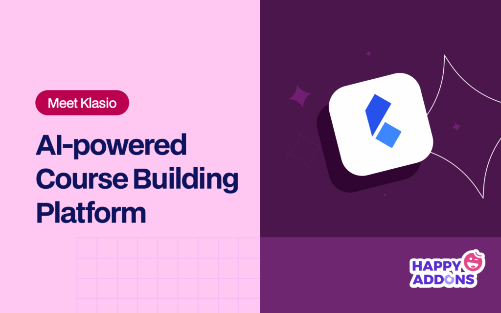 Klasioの紹介:コースクリエイターの初心者向けLMS 3 Meet Klasio: AI-powered Course Building Platform