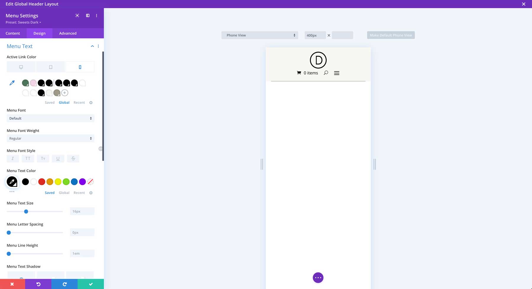 Diviのスイーツスターターサイト