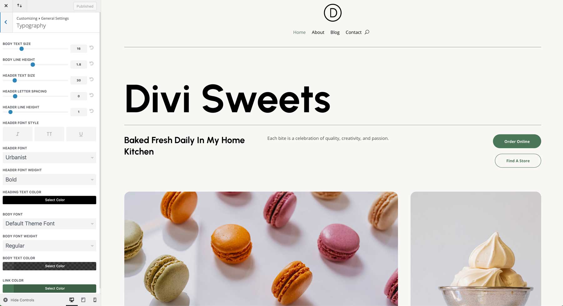 Diviのスイーツスターターサイト