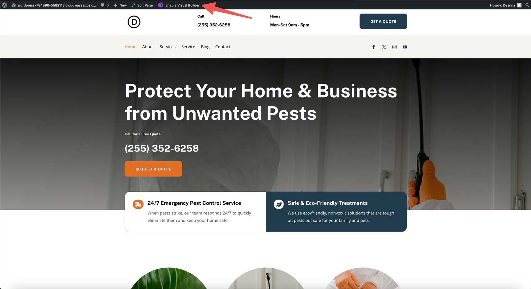 DIVIの害虫駆除スターターサイト
