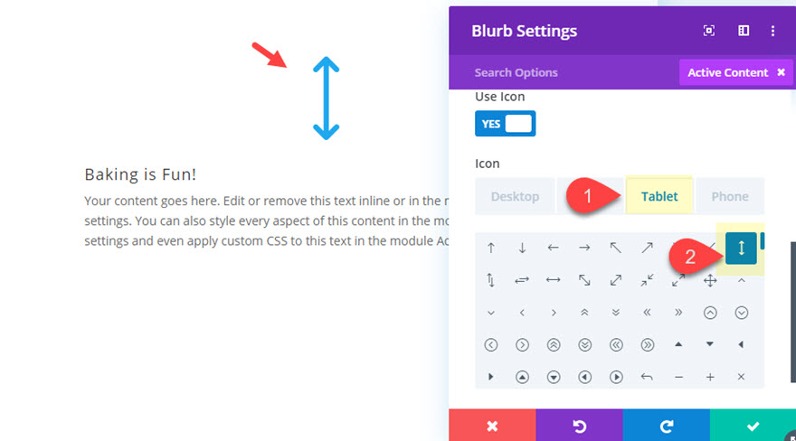 divi 响应式手风琴滑块