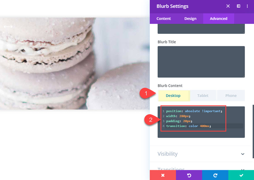 divi 响应式手风琴滑块