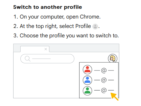 Example of using visual to simplify getting started guides