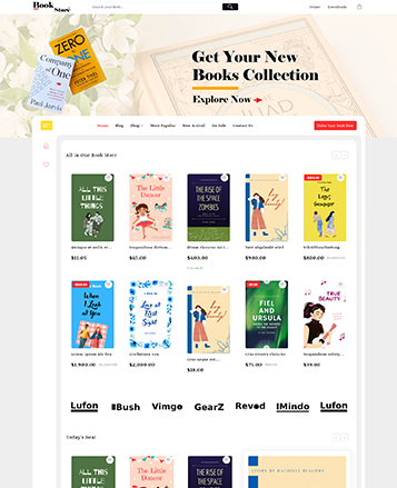 Beste WooCommerce -Themen mit Demo -Inhalt 69 ama store book store