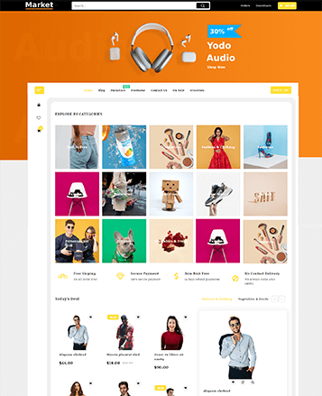 Beste WooCommerce -Themen mit Demo -Inhalt 68 amaz store pro