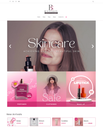 Beste WooCommerce -Themen mit Demo -Inhalt 33 beauty 83232